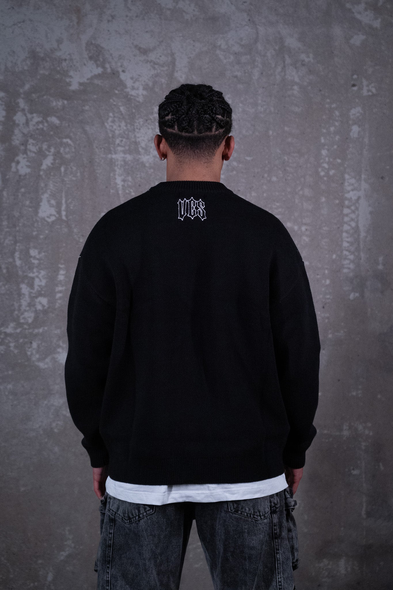 JACQUARD KNIT SWEATER